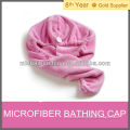 microfiber women bathing shower cap for hair drying